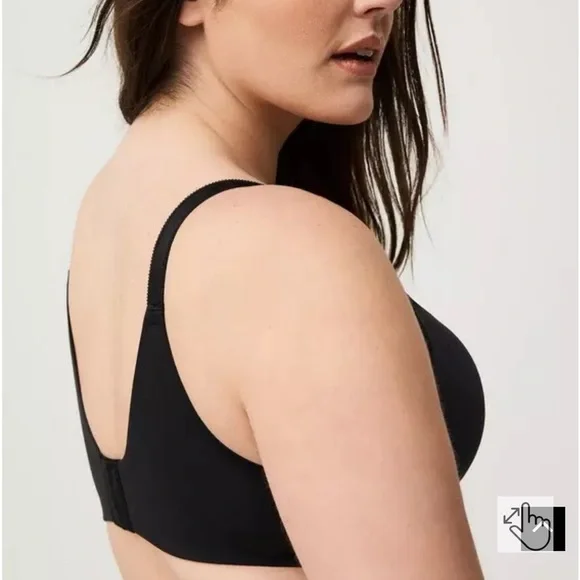 TORRID Women’s Dream Wire-Free Push-Up Bra Black Size 42DD - Picture 2 of 11